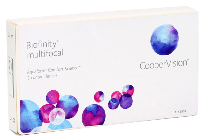 Контактні лінзи Biofinity Multyfocal упак( 3шт)