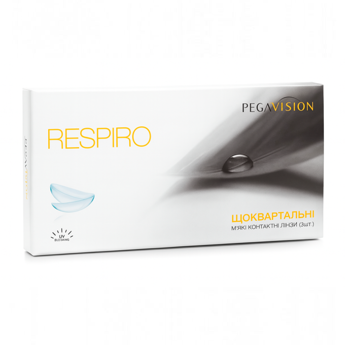 Контактні лінзи Respiro щоквартальна